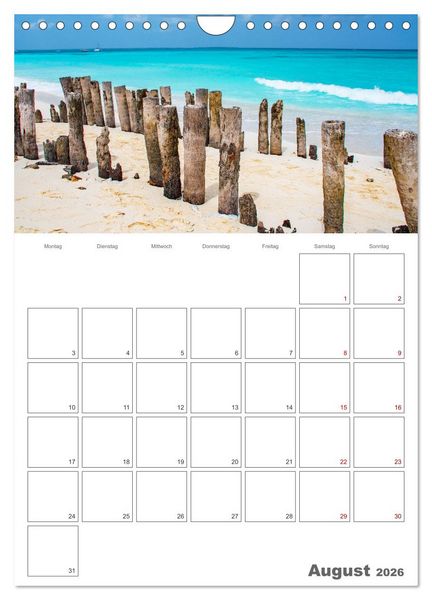 Produktbild: Sansibar - Traumreiseziel (Wandkalender 2026 DIN A4 hoch), CALVENDO Monatskalender