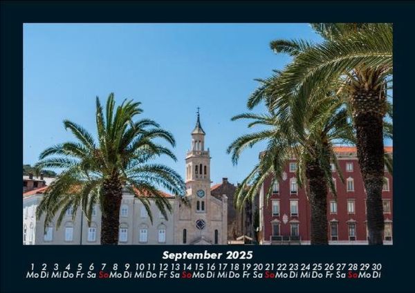 Produktbild: Kroatien 2025 Fotokalender DIN A5