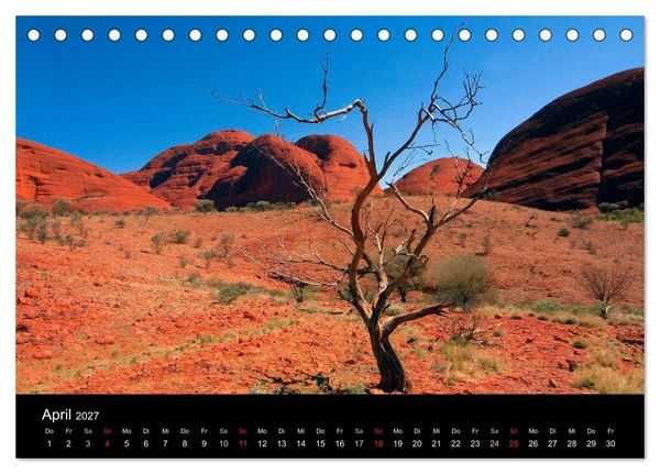 Produktbild: Australien (Tischkalender 2027 DIN A5 quer), CALVENDO Monatskalender