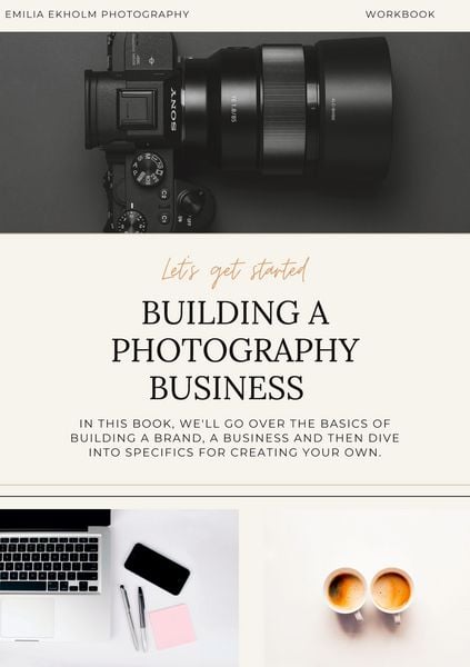 Produktbild: Building a photography business