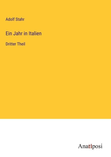 Produktbild: Ein Jahr in Italien