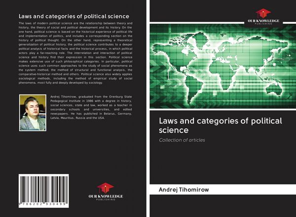 Produktbild: Laws and categories of political science