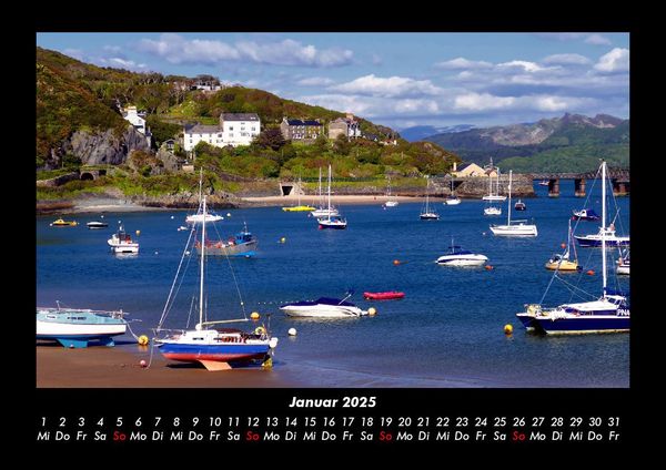 Produktbild: Boote 2025 Fotokalender DIN A3