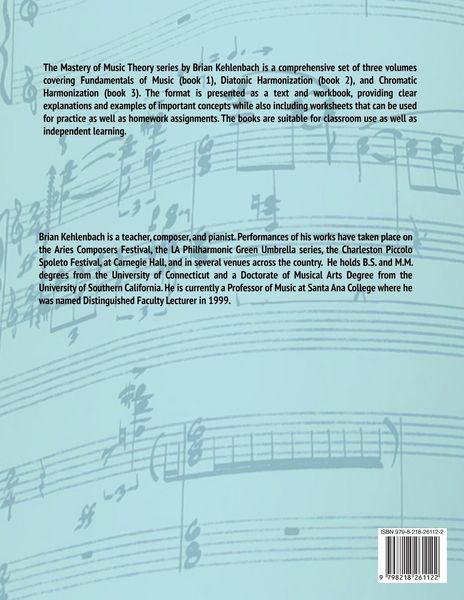 Produktbild: Mastery of Music Theory, Book 1