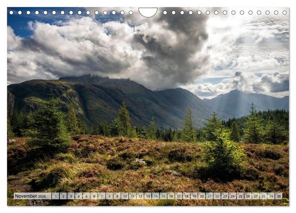 Produktbild: Mein Schottland - Landschaften (Wandkalender 2026 DIN A4 quer), CALVENDO Monatskalender