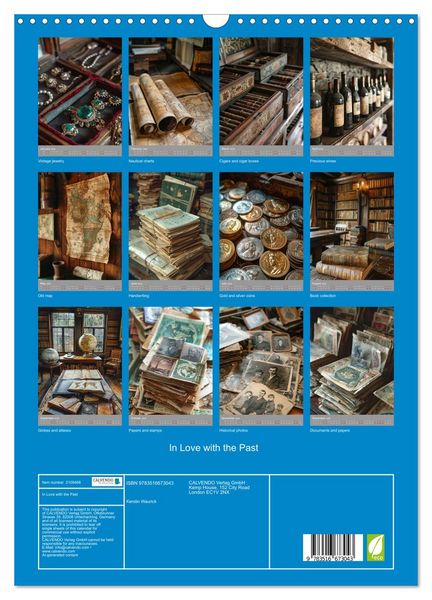 Produktbild: In Love with the Past (Wall Calendar 2026 DIN A3 portrait), CALVENDO 12 Month Wall Calendar