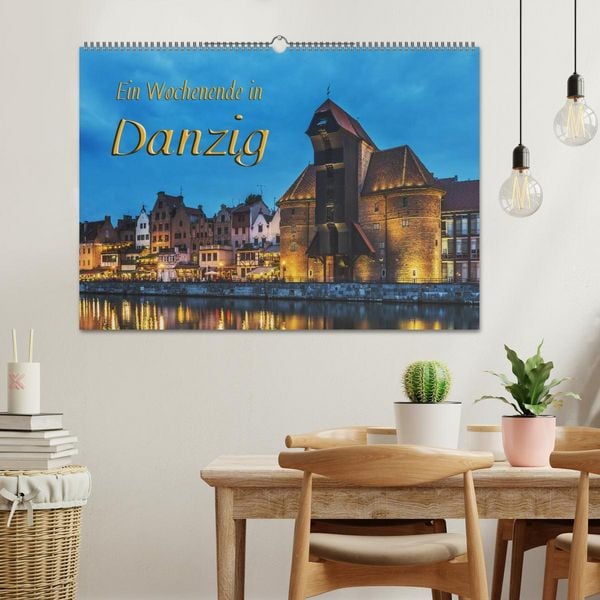 Produktbild: Ein Wochenende in Danzig (Wandkalender 2026 DIN A2 quer), CALVENDO Monatskalender