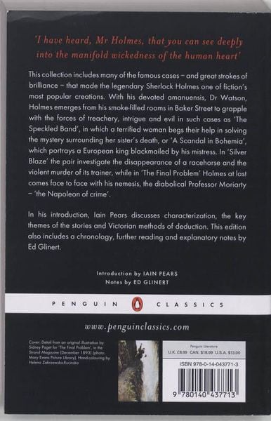 Produktbild: The Adventures of Sherlock Holmes and the Memoirs of Sherlock Holmes