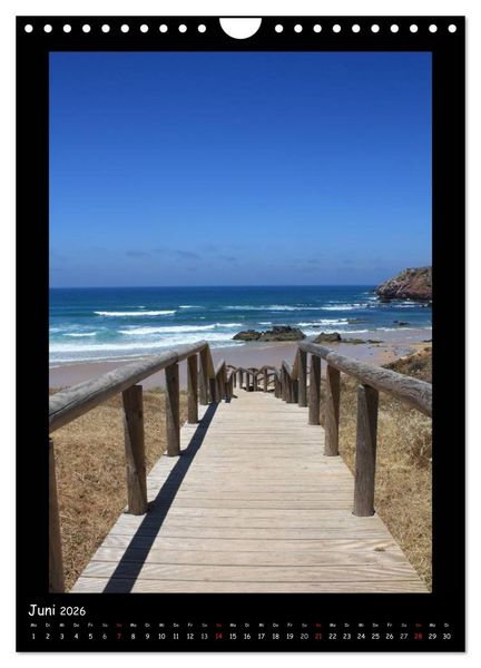 Produktbild: Blickpunkte Algarve (Wandkalender 2026 DIN A4 hoch), CALVENDO Monatskalender