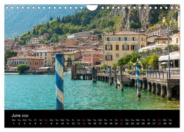 Produktbild: Lake Garda Italy (Wall Calendar 2026 DIN A4 landscape), CALVENDO 12 Month Wall Calendar