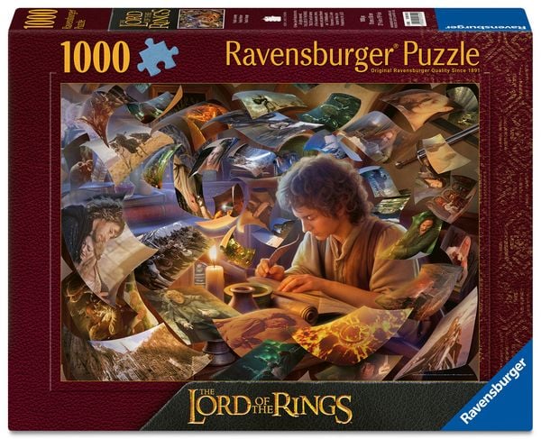 Produktbild: Erwachsenenpuzzle 1000 Teile - Frodo's Reise
