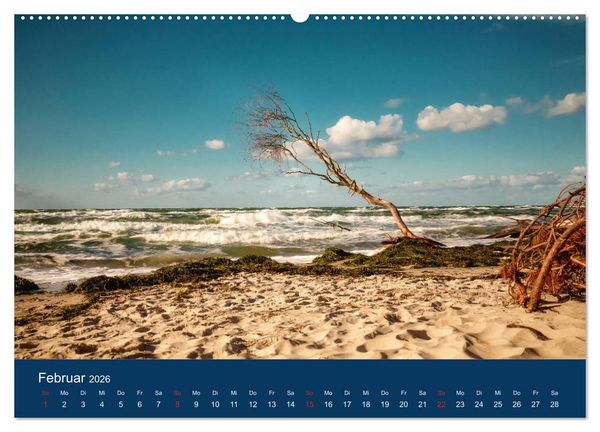 Produktbild: Ostseezauber (hochwertiger Premium Wandkalender 2026 DIN A2 quer), Kunstdruck in Hochglanz