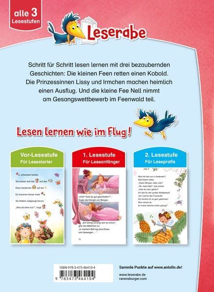 Produktbild: Leserabe Sonderausgaben - Prinzessinnen- und Feengeschichten zum Lesenlernen