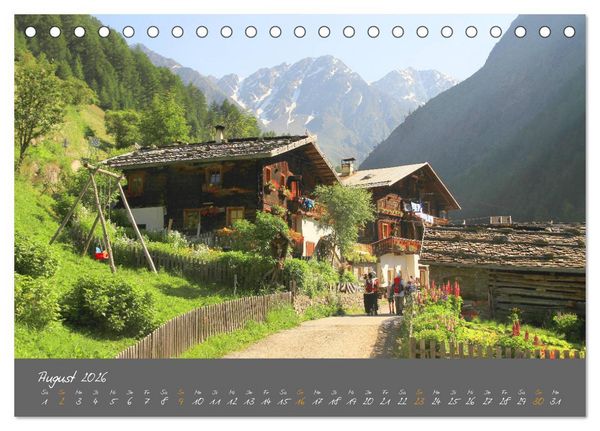 Produktbild: Romantisches S&uuml;dtirol (Tischkalender 2026 DIN A5 quer), CALVENDO Monatskalender