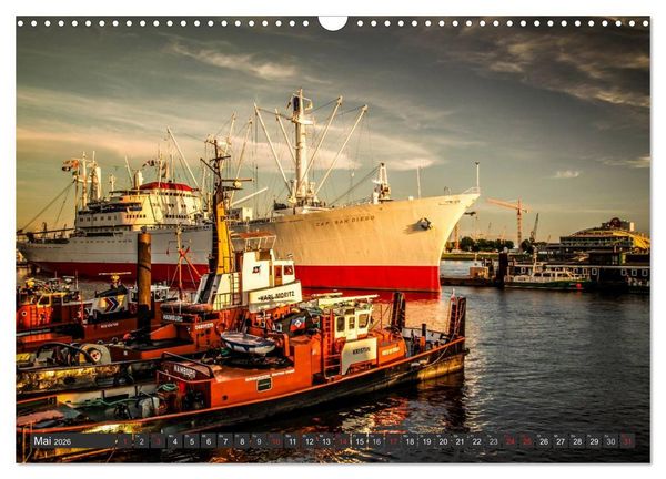 Produktbild: Stadt Hamburg (Wandkalender 2026 DIN A3 quer), CALVENDO Monatskalender