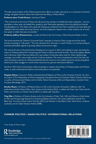 Produktbild: Soft Power With Chinese Characteristics