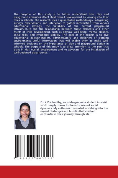 Produktbild: A Study on Play and Playground Facilities in Schools