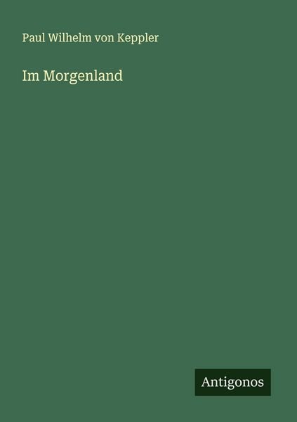 Produktbild: Im Morgenland