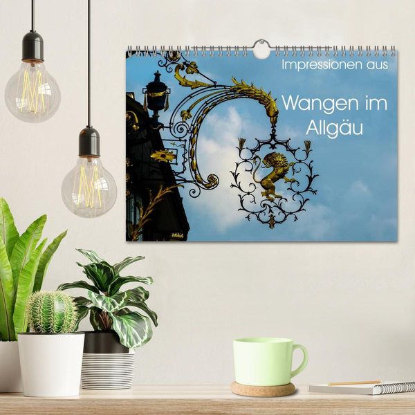 Produktbild: Impressionen aus Wangen im Allg&auml;u (Wandkalender 2026 DIN A4 quer), CALVENDO Monatskalender
