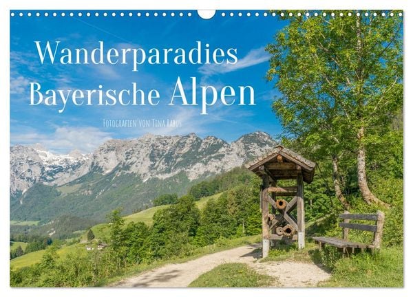 Produktbild: Wanderparadies Bayerische Alpen (Wandkalender 2026 DIN A3 quer), CALVENDO Monatskalender