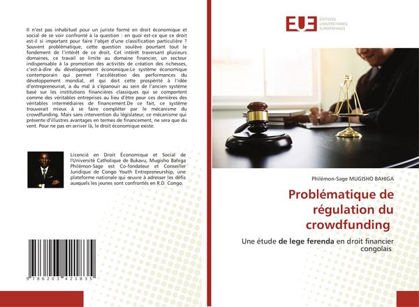Produktbild: Probl&eacute;matique de r&eacute;gulation du crowdfunding