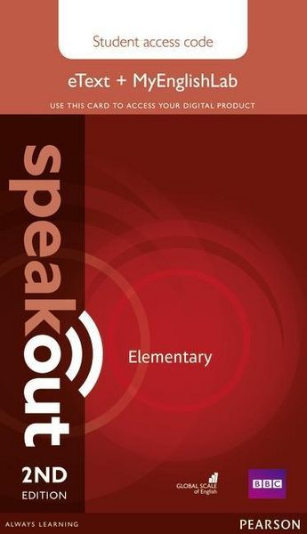 Produktbild: Speakout Elementary 2nd Edition eText & MyEnglishLab Access