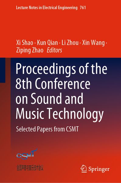 Produktbild: Proceedings of the 8th Conference on Sound and Music Technology
