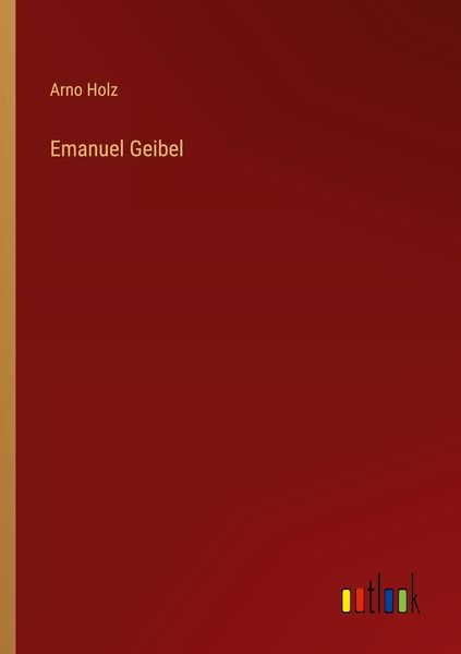 Produktbild: Emanuel Geibel
