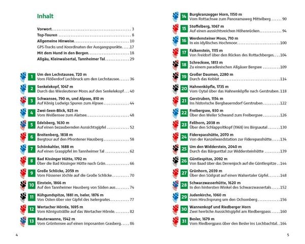 Produktbild: ROTHER Wanderbuch Wandern mit Hund Allg&auml;u. mit Tannheimer Tal und Kleinwalsertal. 40 Vierbeiner-Touren