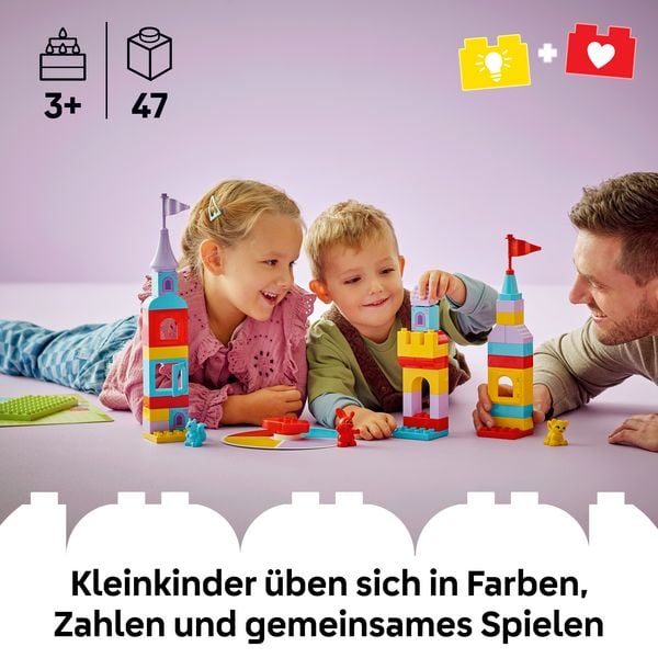 Produktbild: LEGO DUPLO 10450 Hopsys Burgspiel, Lernspielzeug f&uuml;r Kinder ab 3 Jahren