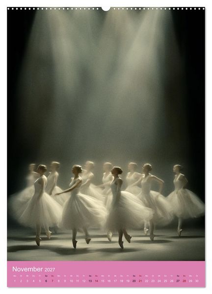 Produktbild: Sch&ouml;nheit und Eleganz im Ballett (hochwertiger Premium Wandkalender 2027 DIN A2 hoch), Kunstdruck in Hochglanz