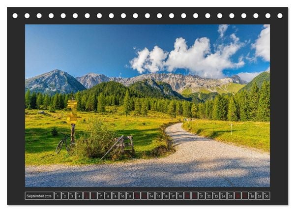 Produktbild: Leutasch tut gut (Tischkalender 2026 DIN A5 quer), CALVENDO Monatskalender