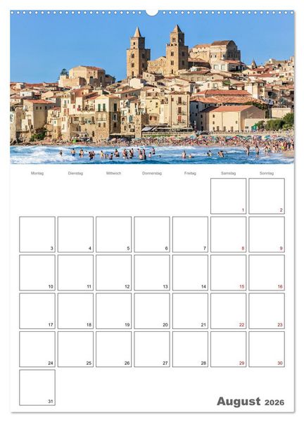 Produktbild: Italiens Sch&ouml;nheit - Terminplaner (hochwertiger Premium Wandkalender 2026 DIN A2 hoch), Kunstdruck in Hochglanz
