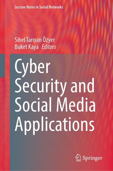 Produktbild: Cyber Security and Social Media Applications