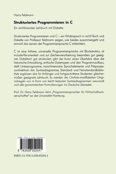 Produktbild: Strukturiert es Programmieren in C