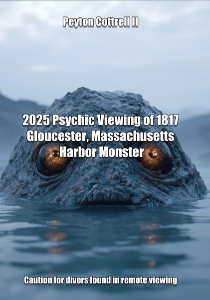 Produktbild: 2025 Psychic Viewing of 1817 Gloucester, Massachusetts Harbor Monster