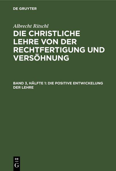 Produktbild: Die positive Entwickelung der Lehre