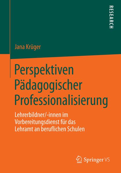 Produktbild: Perspektiven P&auml;dagogischer Professionalisierung