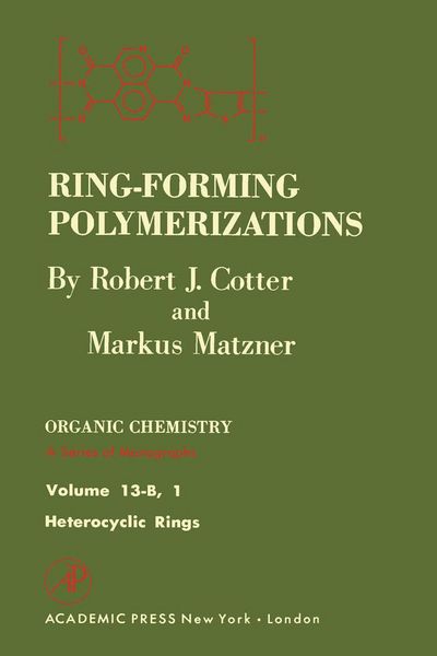 Produktbild: Ring-Forming Polymerizations Pt B 1