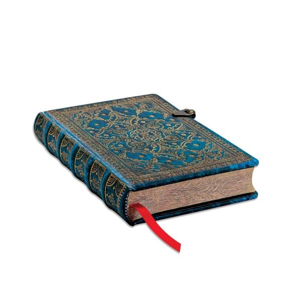 Produktbild: Hardcover Notizbuch Azurblau, Mini, Liniert