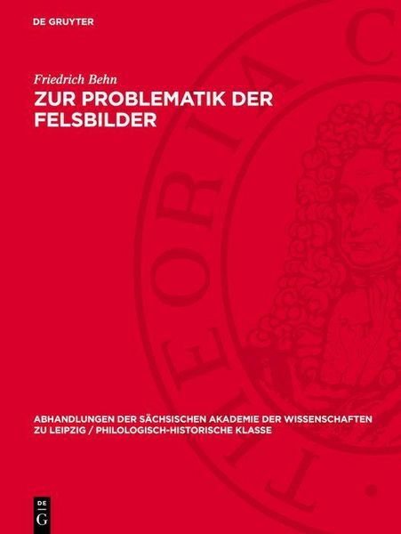 Produktbild: Zur Problematik der Felsbilder