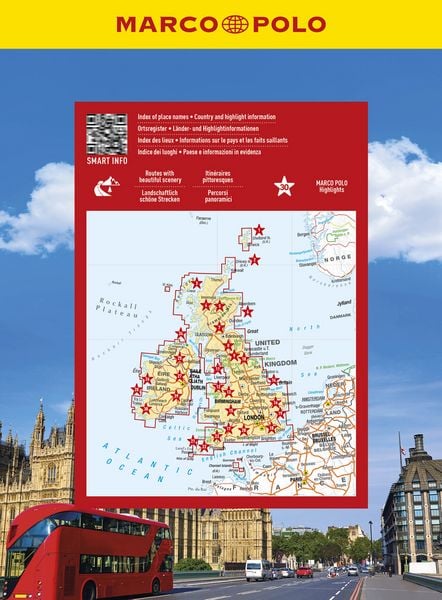 Produktbild: MARCO POLO Reiseatlas Gro&szlig;britannien, Irland 1:300.000