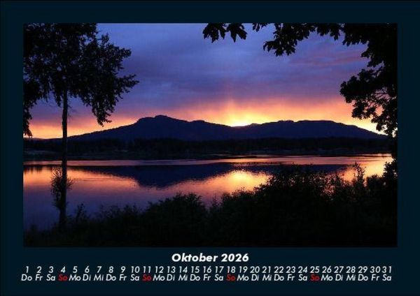 Produktbild: Landschaftskalender 2026 Fotokalender DIN A5