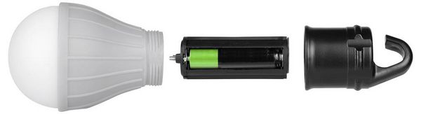 Produktbild: Calima 46058 LED Camping-Leuchte 20lm batteriebetrieben 76g Wei&szlig;, Schwarz