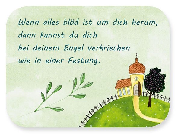 Produktbild: Mein Schutzengel. Sei beh&uuml;tet und besch&uuml;tzt - 25 K&auml;rtchen zur Erstkommunion