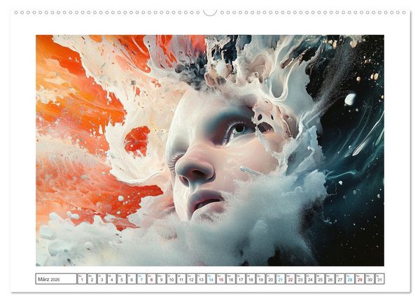 Produktbild: Verborgene Dimensionen (Wandkalender 2026 DIN A2 quer), CALVENDO Monatskalender