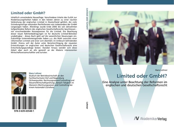 Produktbild: Limited oder GmbH?