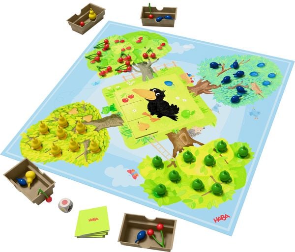 Produktbild: HABA 2013838001 - Obstgarten, W&uuml;rfelspiel