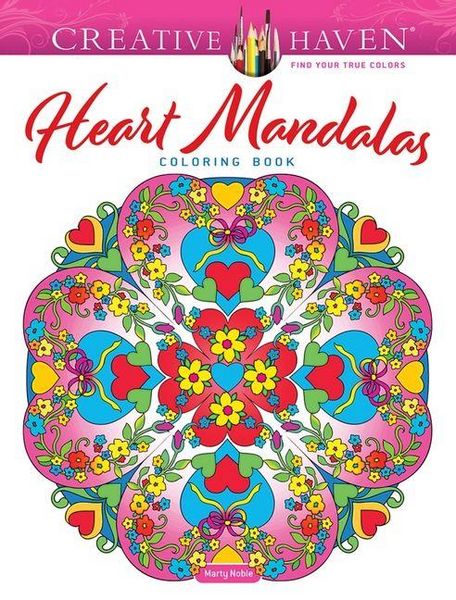 Produktbild: Creative Haven Heart Mandalas Coloring Book