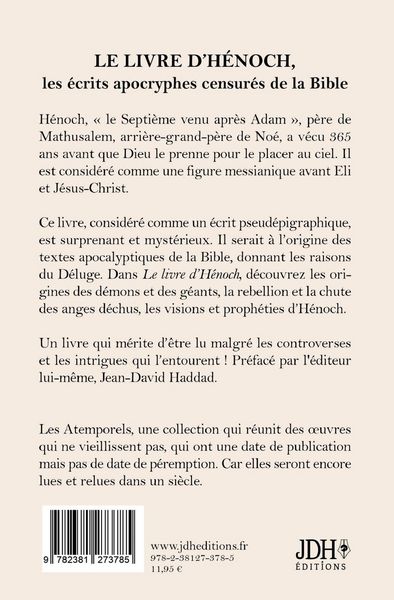 Produktbild: Le Livre d'H&eacute;noch ou l'apocryphe censur&eacute; de la Bible